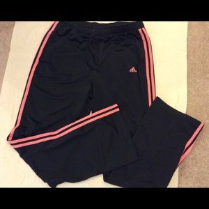Vintage Adidas track warm up pants